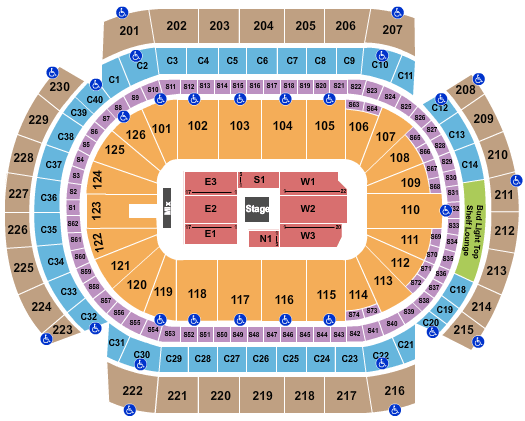 Grand Casino Arena Dave Chappelle Seating Chart