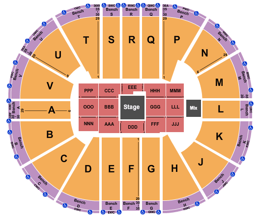 Viejas Arena At Aztec Bowl Dave Chappelle Seating Chart